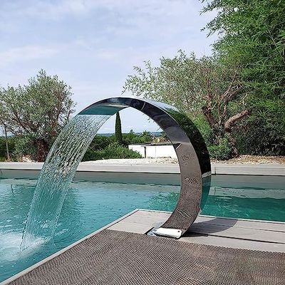 Acessórios de piscinas de aço inoxidável Equipamento de cabeça SPA Fontes de massagem Cachoeira 25m3/h