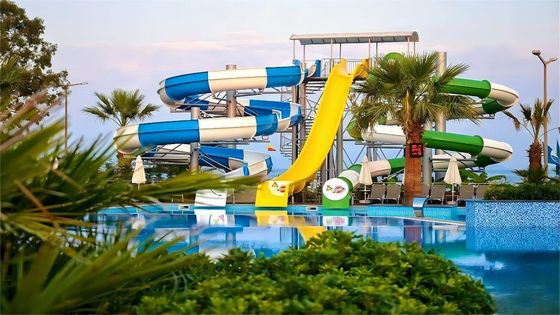 ODM Comprar Commercial Crianças Parque de Jogos Piscina de Água Fibra de vidro Slide da China