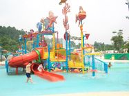Commercial Water Park Equipment Kids Water Playground For 50 Riders , Anti UV and Safety