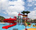 Casa grande do salto da água da fibra de vidro do OEM Aqua Park Playground Water Slide