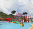 Casa grande do salto da água da fibra de vidro do OEM Aqua Park Playground Water Slide