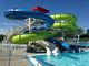 Aqua Water Play Kids Tube Slide Set Fibra de vidro Parque de brinquedos Equipamento para piscina