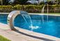 Acessórios de piscinas de aço inoxidável Equipamento de cabeça SPA Fontes de massagem Cachoeira 25m3/h