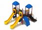 ODM LLEPE Playground Outdoor Playhouse com Slides de Plástico de Tubos