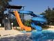 OEM Outdoor Parque Aquático Jogo brinquedo Piscina Slide Fibra de vidro para criança