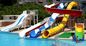 Equipamento de Parque Aquático Parque de Jogos Fibra de Vidro Slide Set Para Crianças