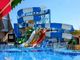 ODM Amusement Parque aquático Piscina Kid Rides Fibra de vidro Slide