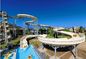 ODM Water Amuse Aqua Park Rides Fibra de vidro Slide para piscina