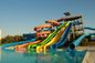 OEM Parque aquático de diversões Acessórios de piscina Fibra de vidro Slide para crianças