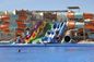 ODM Adultos Parque aquático Equipamento de playground divertimento Fibra de vidro Slides