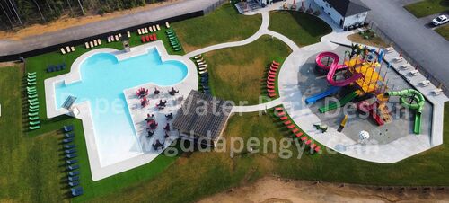 O caso do projeto de acampamento de Quebec: diversão aquática elevada para todas as idades