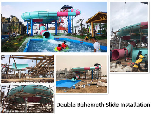Latest company news about Instalação de escorregador de tabuleiro de Behemoth duplo