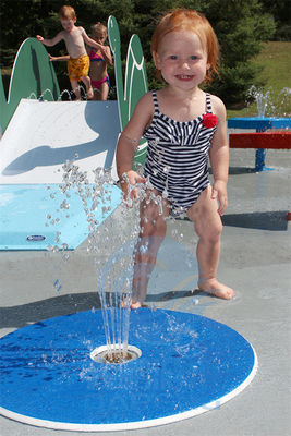 Bom preço. Pulverize a zona de respingo à terra Toy Fountain das crianças dos jatos da plataforma da piscina da zona on-line