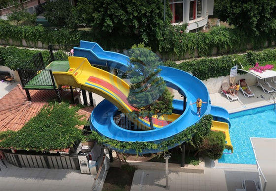 Bom preço. Corrediça da associação de Fade Resistant Fiberglass Spray Ground da corrediça de água da piscina do OEM on-line