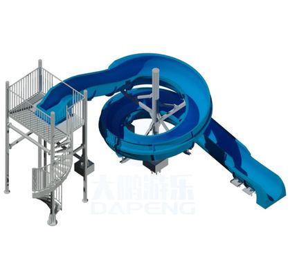 Bom preço. Amusement Parque infantil Brinquedos Fibra de vidro pátio traseiro Piscina escorrega de água on-line