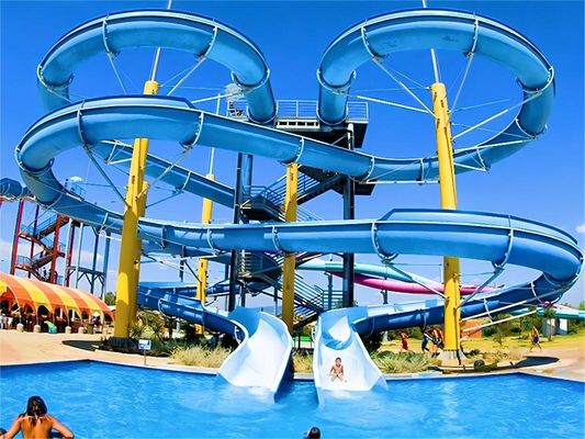 Bom preço. Segure 300kg de Fibra de Vidro Slides de Água Outdoor Commercial Parque de Jogos Passeio on-line