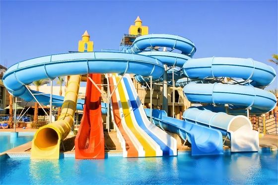 Bom preço. 8 m de altura Parque aquático deslizamento equipamento de piscina subterrânea on-line