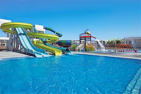 Bom preço. ODM Parque Aquático Jogos Desportivos Equipamento Piscina Fibra de vidro Slide on-line