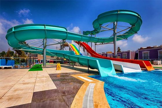 Bom preço. Carnaval Amusement Rides Parque de brinquedos aquáticos Piscina aquática infantil Slide de fibra de vidro para venda on-line