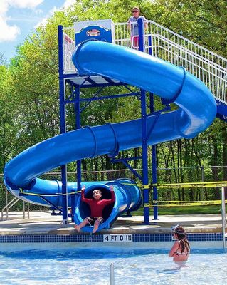 Bom preço. Área de Jogos ao Ar Livre Piscina Acessórios de Jogos Fibra de Vidro Slide Set para Crianças on-line