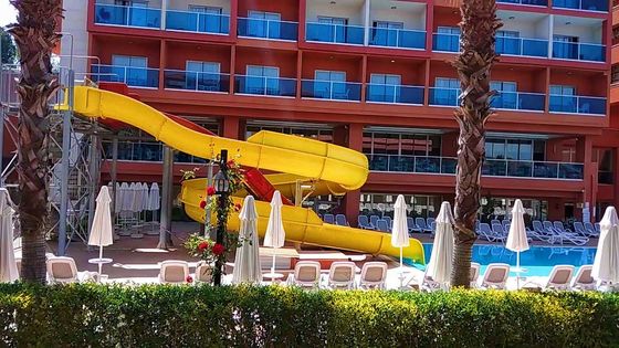 Bom preço. Crianças Água Parque de Jogos Passeios Água Diversão Piscina Larga Espiral Slide on-line