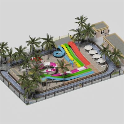 Bom preço. 1500 metros quadrados parque aquático interior com escorregadores de água rio preguiçoso casa de água design para todas as idades on-line