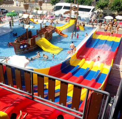 Bom preço. Water Park Manufacturer Fiberglass Swimming Pool Slides Project Popular Commercial Aqua Park Water Slides For Sales on-line