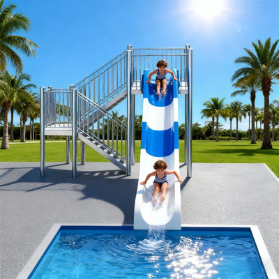 Bom preço. High-Speed Water Slide Fiberglass Material Residential Hotels Parks Swimming Pool Can Personalized Design Use For Adults And Children on-line