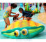 A terra da fibra de vidro dos elementos de Aqua Park Kids Splash Zone pulveriza Shell - amarelo