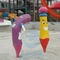 As fontes de Aqua Park Spray Pencil Shape para crianças espirram a zona
