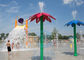 Altura colorida da fonte 3.0m do parque da água do estilo da flor de Aqua Park Water Splash Pad