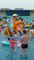 Anti UV da corrediça dobro do cão da piscina de Mini Pool Slide Fiberglass Children do canal