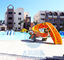 Jogo exterior da água da associação de Mini Pool Slide Fiberglass Swimming da cobra para crianças