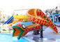 Jogo exterior da água da associação de Mini Pool Slide Fiberglass Swimming da cobra para crianças