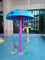 Grupo do balanço do cogumelo da água da fibra de vidro dos jogos de Aqua Park Equipment Kids Pool