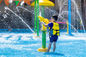 Jogos do parque do pulverizador de água das crianças, arma de água giratória da zona de respingo do parque público