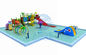 Combinado da corrediça de água do campo de jogos de Aqua Park Hill Slide Ground das crianças personalizado