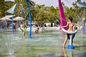 Equipamento de parque de diversões externo Jogos aquáticos Fibra de vidro Slides de água Conjunto personalizado