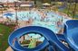 Parque aquático de natação ao ar livre Slide de fibra de vidro Equipamento de jogos para crianças Slides de fibra de vidro