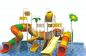 OEM Crianças Área de Jogos Área de Natação Piscina Deslizamento de Água de Plástico