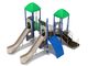 OEM Parque temático aquático Equipamento de brinquedos Slide de plástico duro alto para escadas
