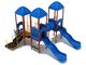 OEM Parque temático aquático Equipamento de brinquedos Slide de plástico duro alto para escadas