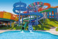OEM Parque de diversões aquático ao ar livre Jogos de esportes aquáticos Piscina Slide de fibra de vidro para crianças