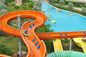 220 M3/H 12mm Fibra de vidro Slide de parque aquático para crianças Equipamento de brinquedo do parque aquático