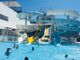 8 m de altura Parque aquático deslizamento equipamento de piscina subterrânea
