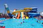ODM Parque infantil de diversões Equipamento de piscina Brinquedos de fibra de vidro Slides aquáticos