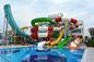 OEM Aquapark Jogos aquáticos Equipamento de divertimento de borbulha Slide de água de fibra de vidro