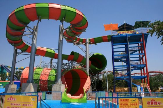 Bom preço. Altura larga da corrediça de água 15m do pitão de Aqua Park Slide Commercial Fiberglass on-line