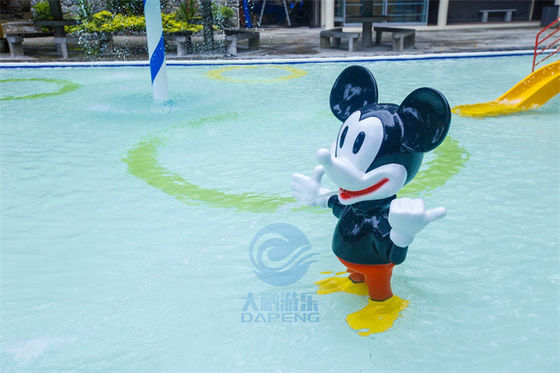Bom preço. Parque de Mickey Mouse Splash Pad Water Toy Fiberglass For Children Aqua on-line