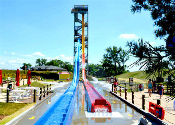 corrediça da piscina da corrediça de 20M Speed Kamikaze Water combinado para adultos